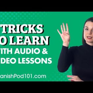 How to Learn Spanish Fast with Audio & Video Lessons (4 Tricks Inside)