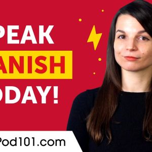 Learn Spanish conversations in minutes!