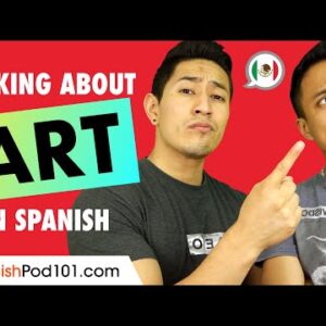 Learn Spanish Words for the Arts